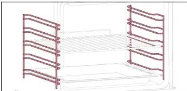 HOOVER HO6 UP5B3YTX - Lateral wire grids (only if present\*) - 1