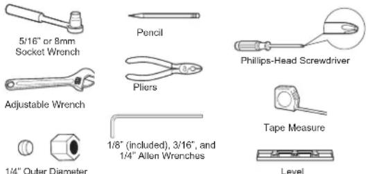 Café CXE22DM5PS5 - TOOLS YOU MAY NEED - 15