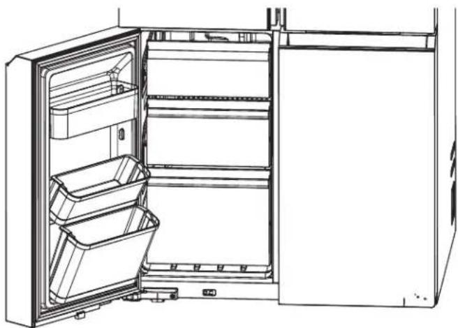 Café CXE22DM5PS5 - Freezer door bin - 2