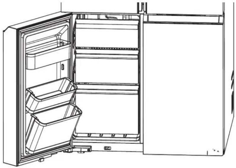 Café CXE22DM5PS5 - Refrigerator Storage Options - 1