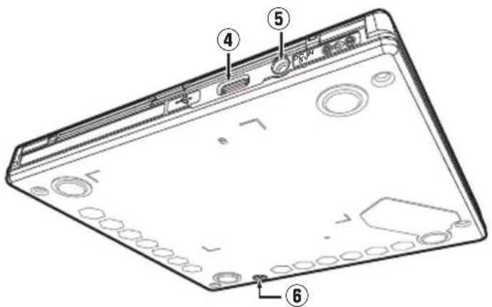 PIONEER BDR-XD08S - Rear / Bottom - 1