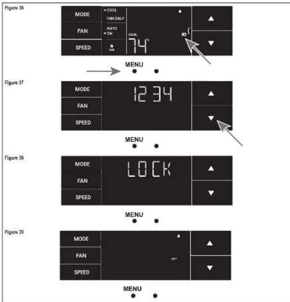 Friedrich WallMaster WCT16B30A - The Lock Menu continued - 1