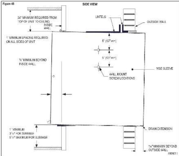 Friedrich WallMaster WCT16B30A - Wall Preparation - 1