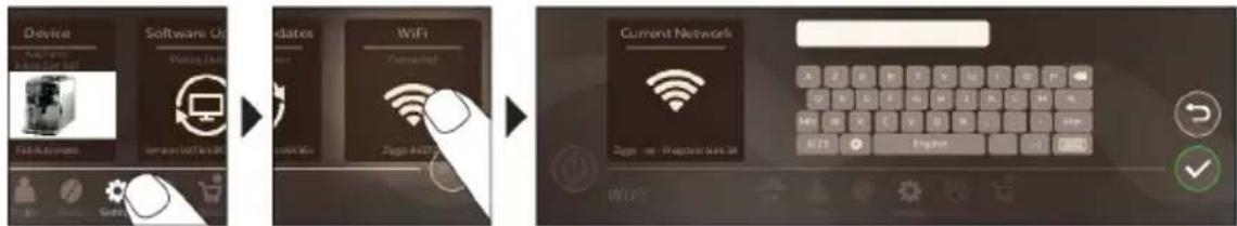 SAECO Xelsis Deluxe SM8782 - Wi-Fi tarmoqqa ulanish - 1