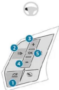 PEUGEOT E-5008 (2024) - Commandes au volant - 2
