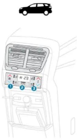 PEUGEOT E-5008 (2024) - Air conditionné automatique trizone - 1