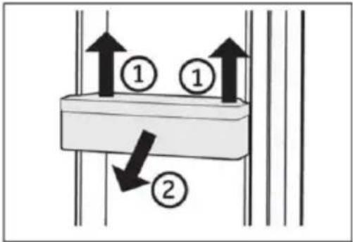 HAIER HBW7519C - Estantes de puerta/ soportes para botellas desmontables - 1