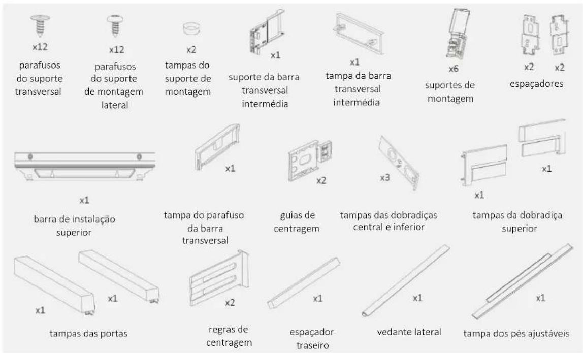 HAIER HBW7518CF - Ferramentas de instalação - 2