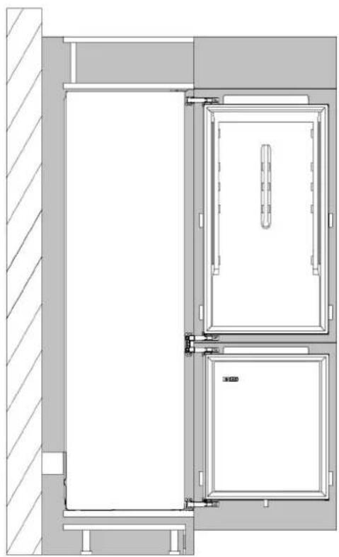HAIER HBW7518CF - Instalación en columna - 2