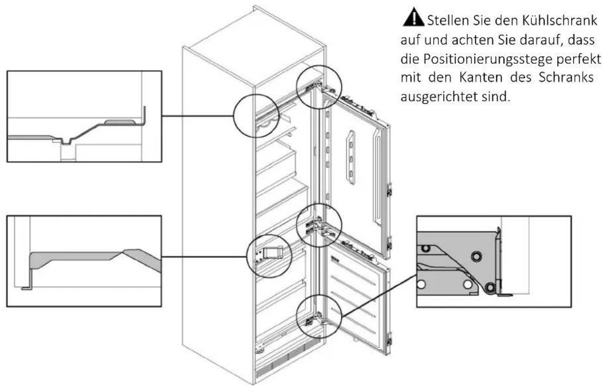 HAIER HBW7518CF - T oleranzen beim Schrank - 1