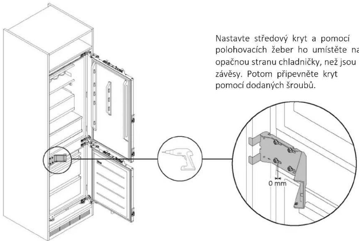 HAIER HBW7518CF - U místění středového krytu - 1
