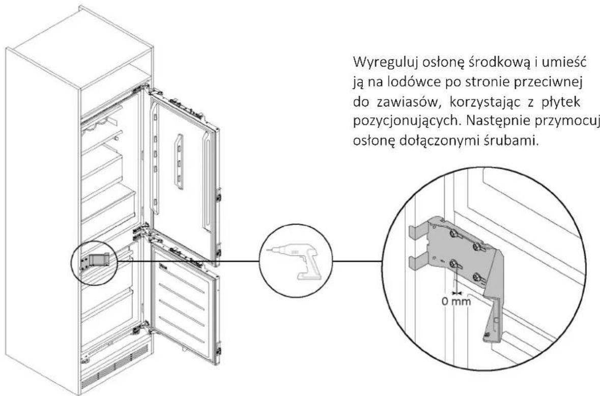 HAIER HBW7518CF - U stawianie osłony środkowej - 1