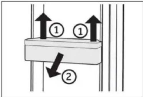 HAIER HBW7519DT - Estantes de puerta/ soportes para botellas desmontables - 1