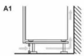 HAIER HBW7519DT - Sección cruzada de ventilación - 4