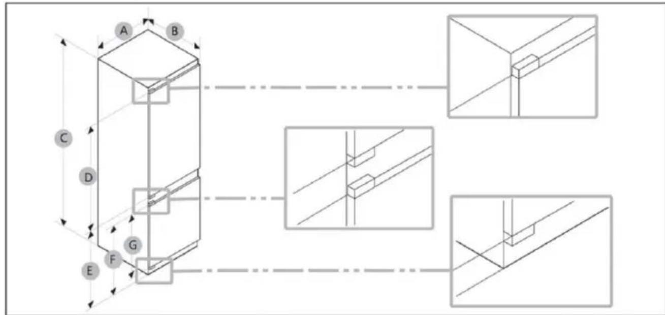 HAIER HBW7519DT - Dimensoes do produto - 1