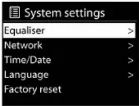 Majority Bard - Systemeinstellungen - 1