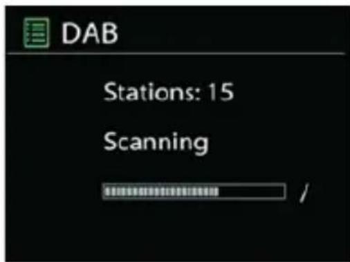 Majority Homerton 2 - Scanning for DAB/DAB+ radio stations - 2