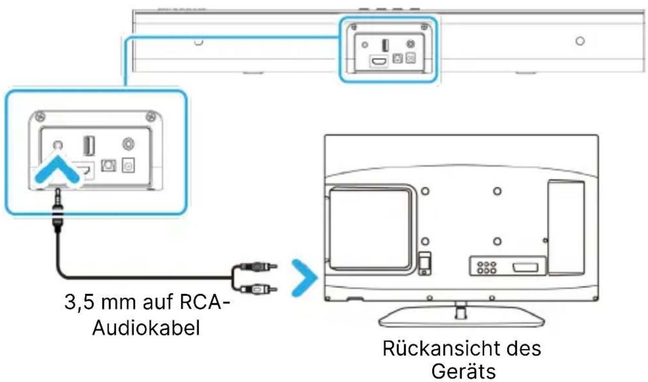Majority Naga 60 - Verwendung des AUX-Eingangs - 1