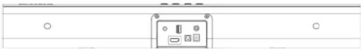 Majority Naga 60 - Installieren der Soundbar an der Wand - 1
