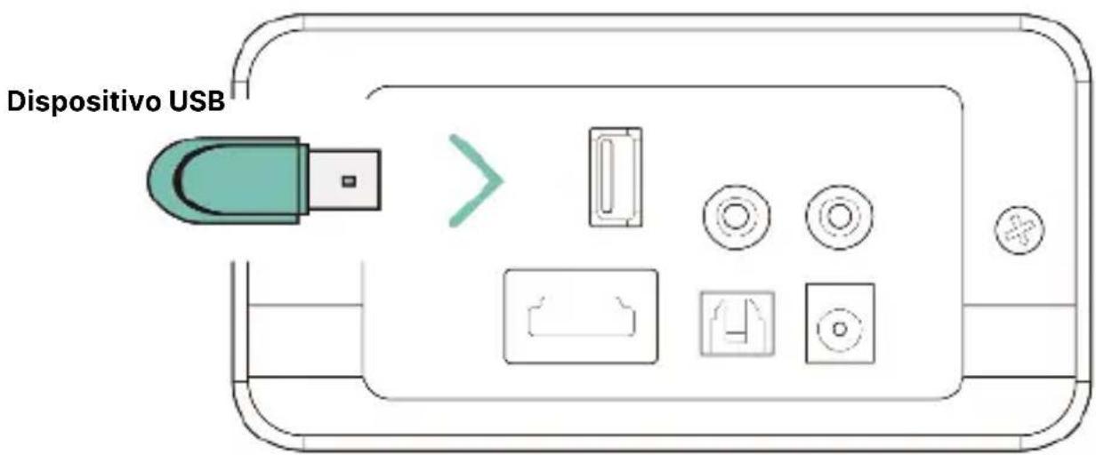 Majority Teton Plus - Utilizzo dell'ingresso USB - 1