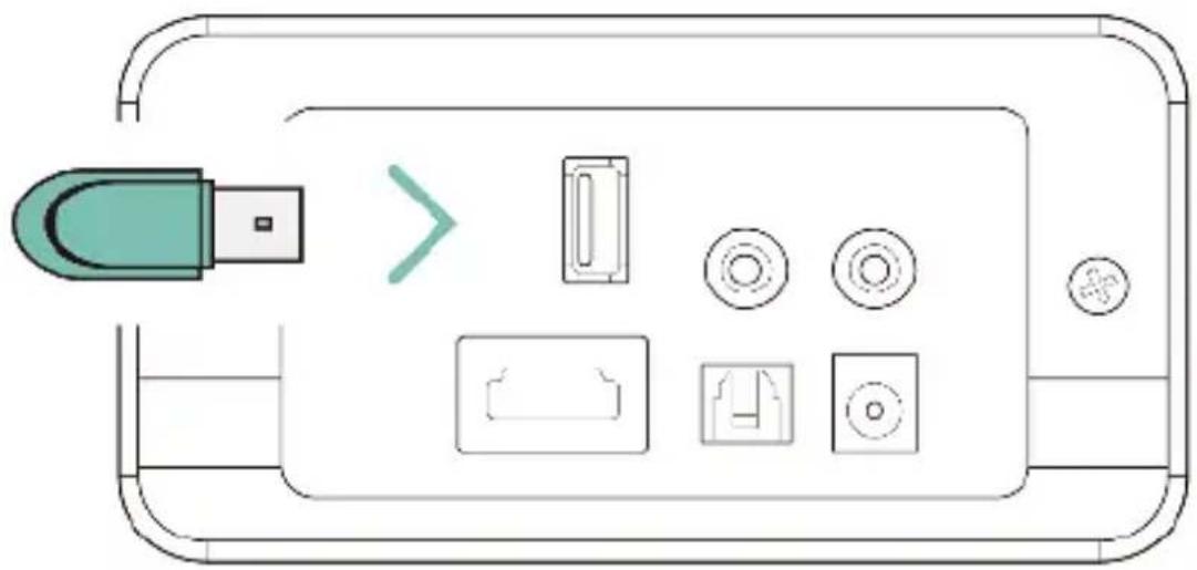 Majority Teton Plus - Verwendung des USB-Eingangs - 1