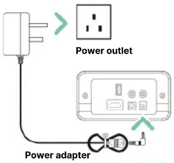Majority Teton Plus - Connecting to the Mains Supply - 1