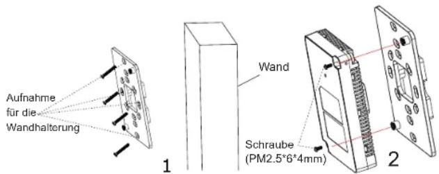 GRANDSTREAM GWN7624 - Wandmontage - 1