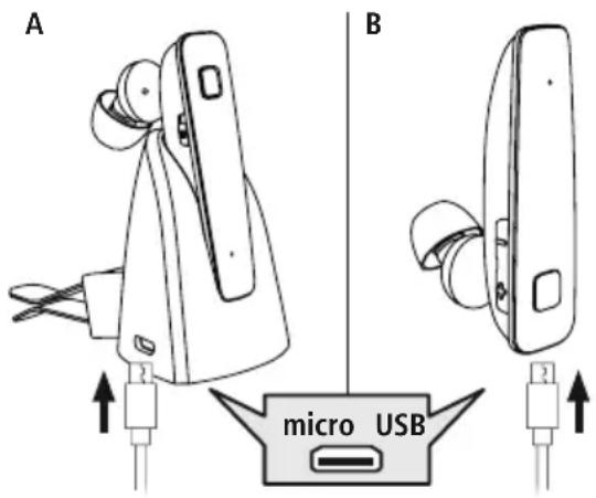 HAMA MyVoice2100 - Headset uitschakelen en aansluiten - 1