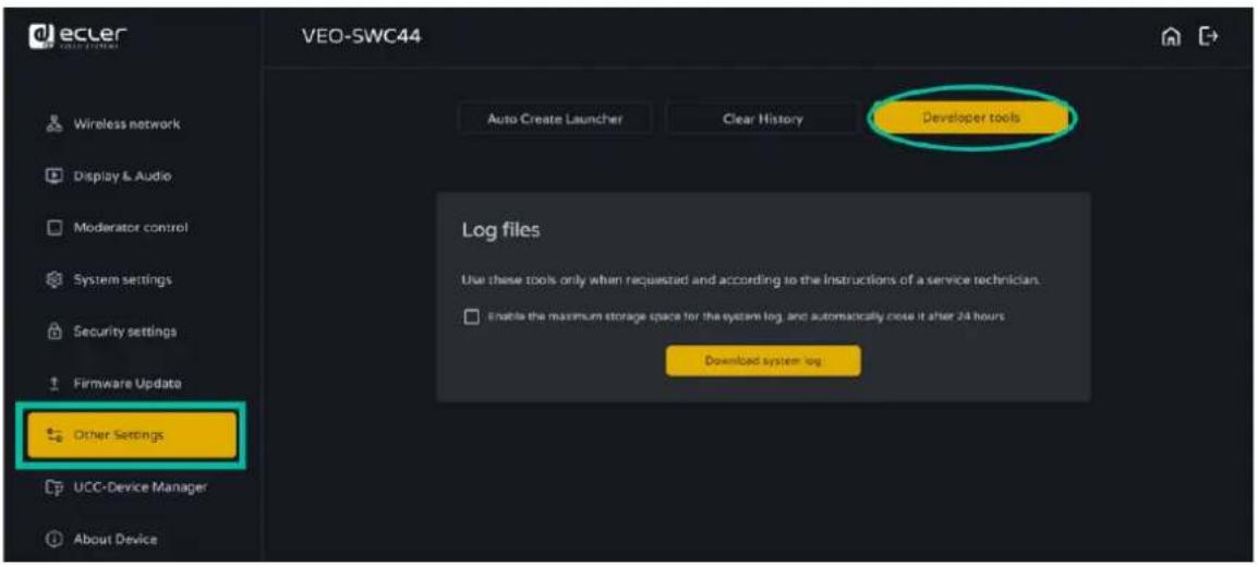 Ecler VEO-SWC44TH - UCC Device Manager (gestionnaire d'appareils d'UCC) - 1