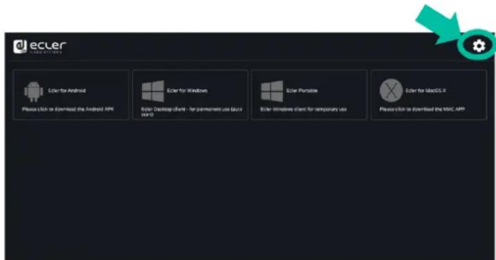 Ecler VEO-SWC44TH - GESTION DES PARAMÈTRES ET CONFIGURATION AVEC L'INTERFACE WEB - 3