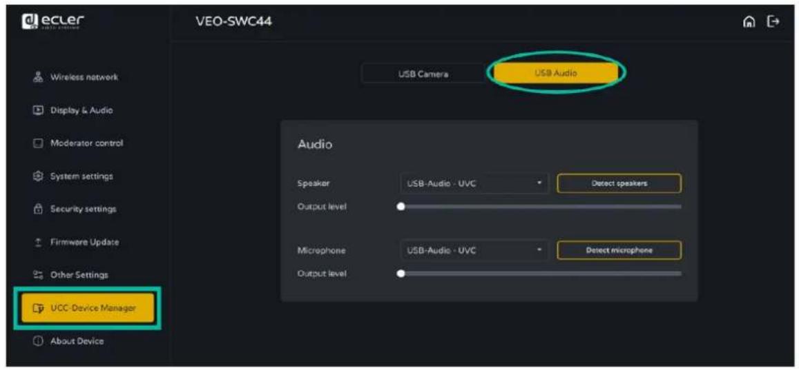 Ecler VEO-SWC44TH - USB-Audio (audio USB) - 1