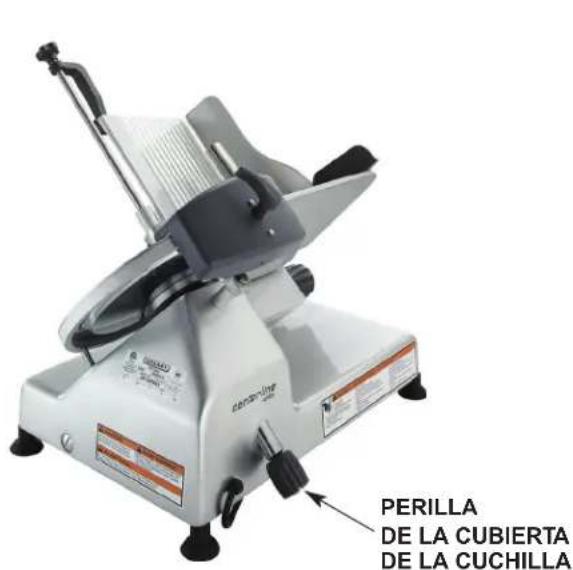 Centerline EDGE12 - Limpieza de la cucilla y el deflector de la rebanadora: - 1