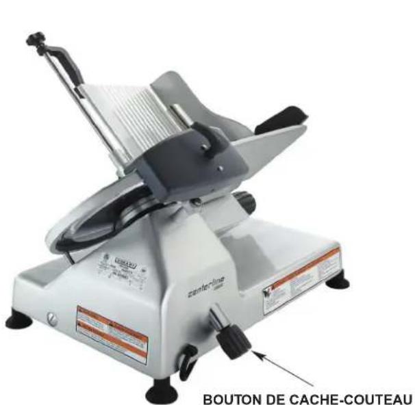 Centerline EDGE12 - Nettoyage du couteau et du deflecteur de coupe : - 1