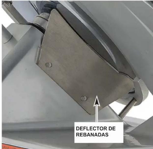 Centerline EDGE12 - Limpieza de la cucilla y el deflector de la rebanadora: - 2