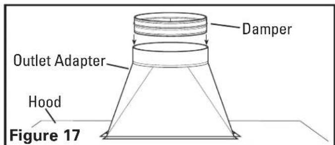 Air King OA8VD - WARNING: TO REDUCE THE RISK OF FIRE, USE ONLY METAL DUCTWORK. - 3