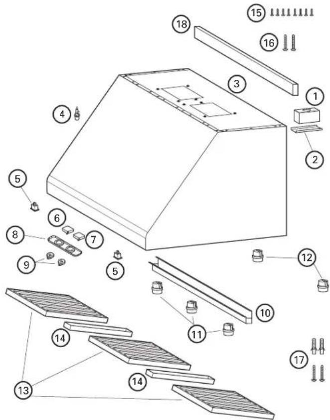 Air King OA8VD - FOR PARTS OR TECHNICAL ASSISTANCE - 1