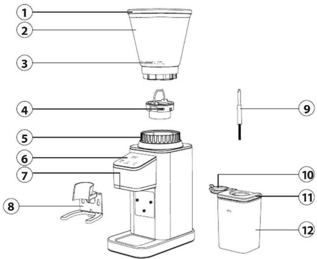 CASO BaristaChef Inox 1836 - Overzicht - 1