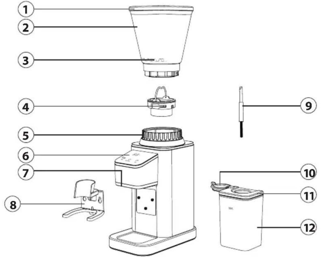 CASO BaristaChef Inox 1836 - Gesamtübersicht - 1