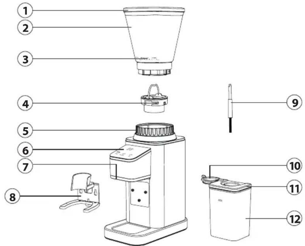 CASO BaristaChef Inox 1836 - Visióngeneral - 1