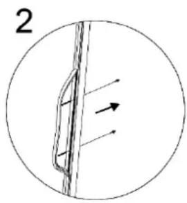 CASO Cooler S-R - The handle installing - 2