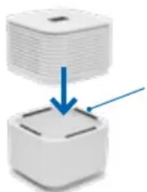 Venta AeroStyle Compact AW735 - Funzionamento con le parti di supporto per prestazioni superiori di purificazione dell'aria: - 2