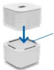 Venta AeroStyle Compact AW735 - Funcionamiento con piezas de soporte para un mayor rendimiento de purificación del aire: - 2