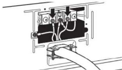 WHIRLPOOL YWED5050LW - Connector les conducteurs restants - 1