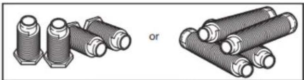WHIRLPOOL YWED5050LW - Parts Supplied (all models): - 1