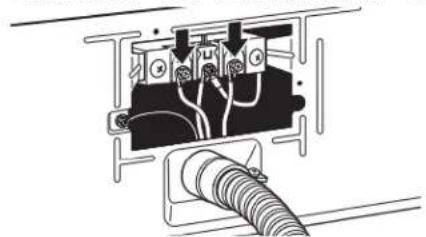 WHIRLPOOL YWED5050LW - Préparer la connexion du conducteur neutre au conducteur neutre - 4