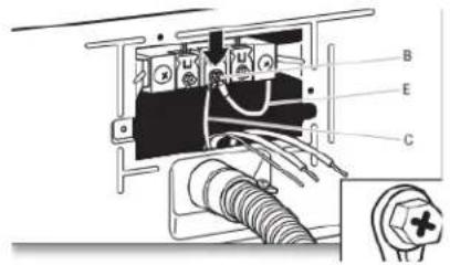 WHIRLPOOL YWED5050LW - Préparer la connexion du conducteur neutre au conducteur neutre - 2