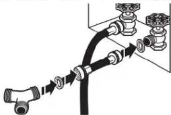 WHIRLPOOL YWED5050LW - Connect Inlet Hoses - 2