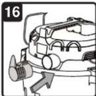 Vacmaster Professional VJH1612PF 0202 - INSTRUCTIONS RELATIVES AU MONTAGE GÉNÉRAL - 17