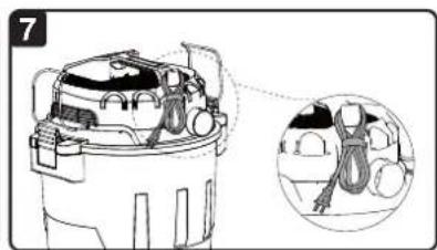 Vacmaster Professional VJH1612PF 0202 - WARNING: ALWAYS DISCONNECT THE PLUG FROM THE POWER OUTLET BEFORE REMOVING THE POWERHEAD FROM THE COLLECTION TANK. - 3