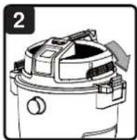 Vacmaster Professional VJH1612PF 0202 - GENERAL ASSEMBLY INSTRUCTIONS - 3